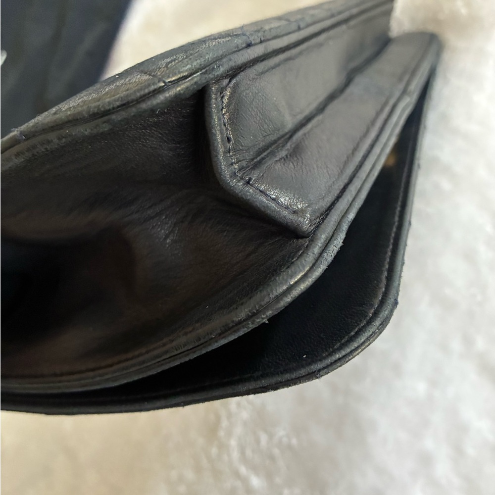 CHANEL Elegant Black Lambskin, Shoulder Bag or Clutch ~ 24K Gold Accent - Picture 17 of 17